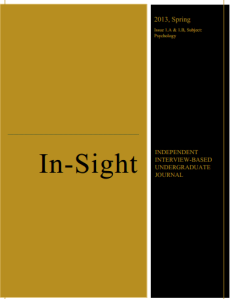 1.A & 1.B, Subject - Psychology