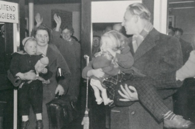 Schiphol Airport Amsterdam - November 1956